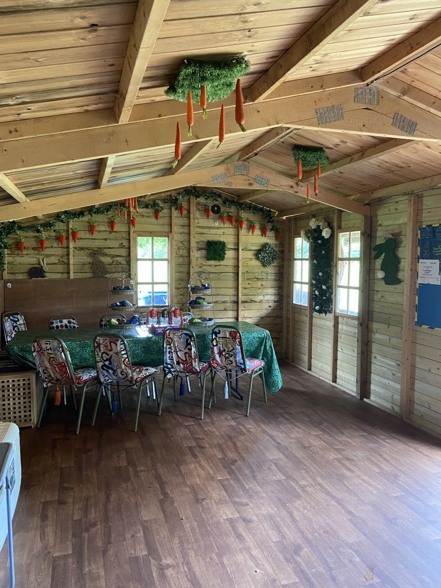 All this space for your celebration at The Burrow
